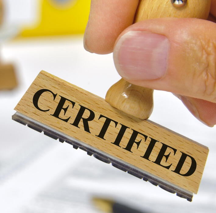 Product certification