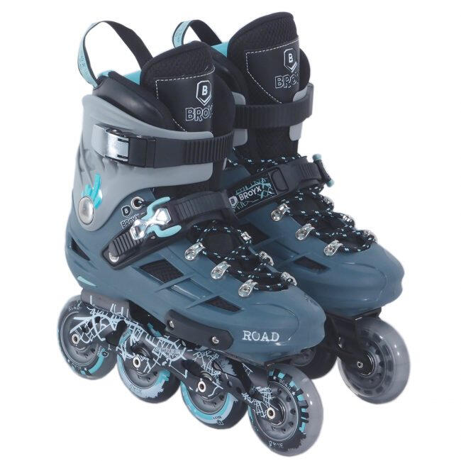 BROYX FREESTYLE INLINE SKATES ROAD GREY