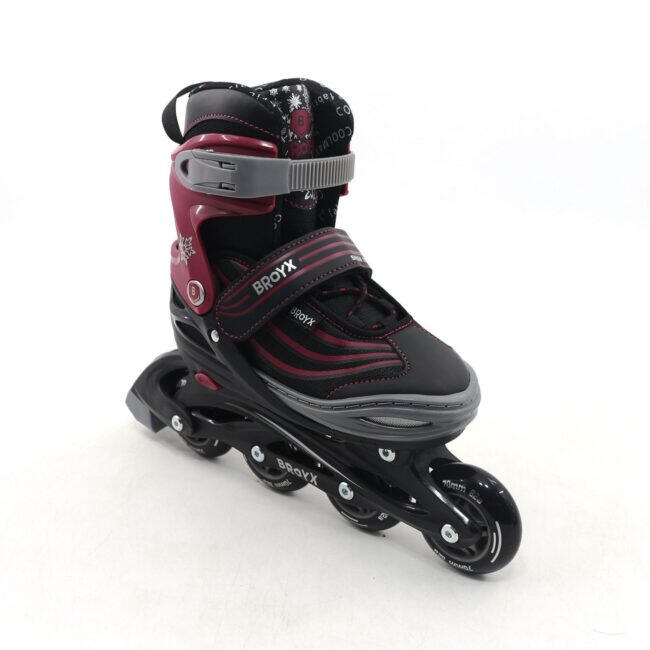 BROYX ADJUSTABLE INLINE SKATES SNOWSTAR 500 PURPLE